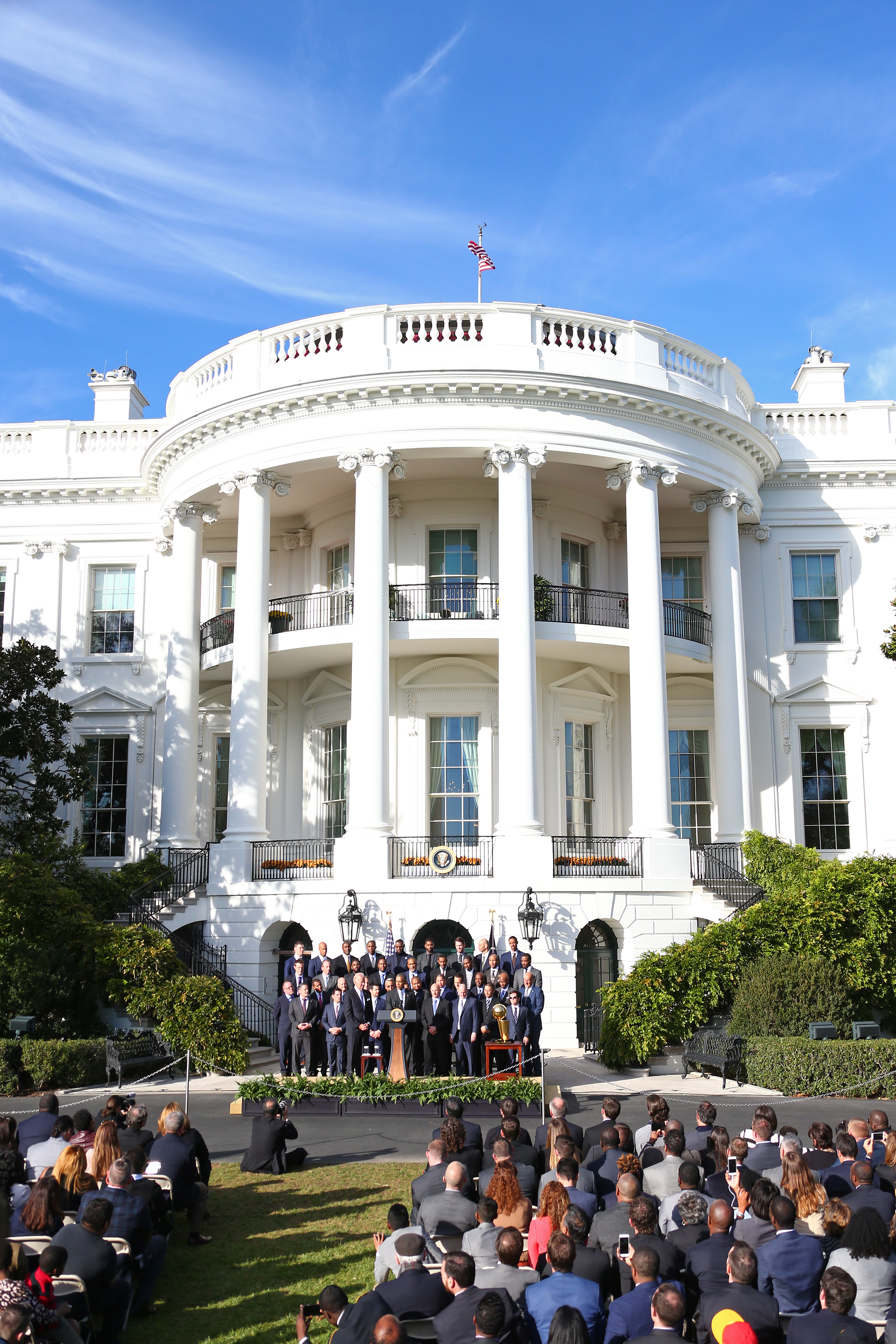 Cleveland Cavaliers White House Visit 2016