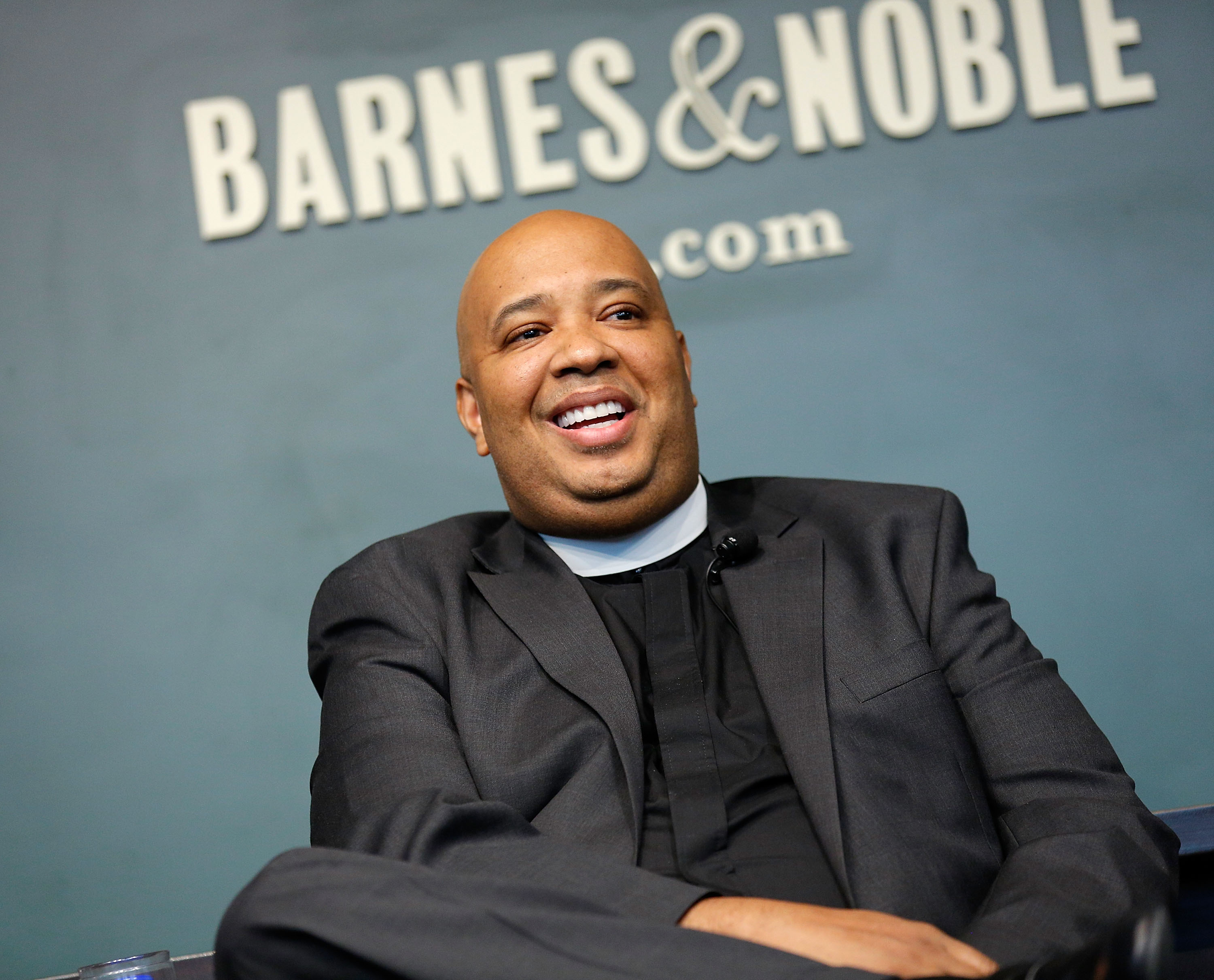 Rev Run And Tyrese Gibson Sign Copies Of Their Book 'Manology: Secrets of a Man's Mind Revealed'