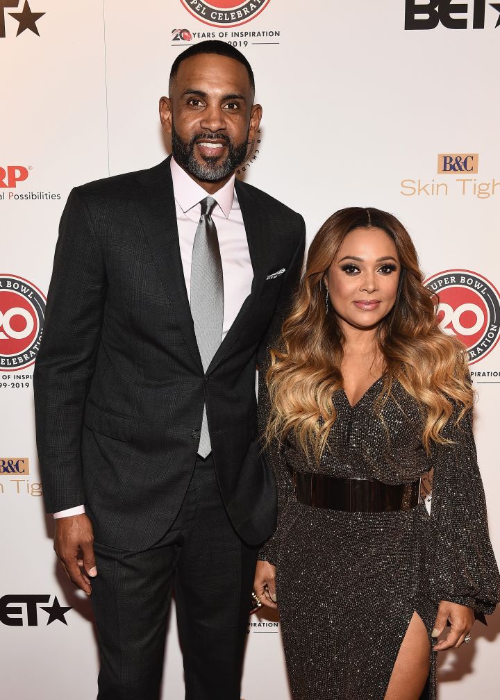 Grant Hill and Tamia