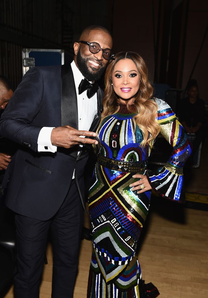 Rickey Smiley and Tamia