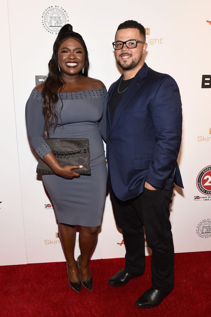 Deborah Joy Winans and Terrence Williams