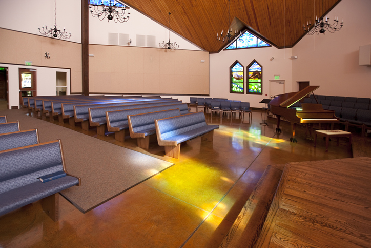 Empty church