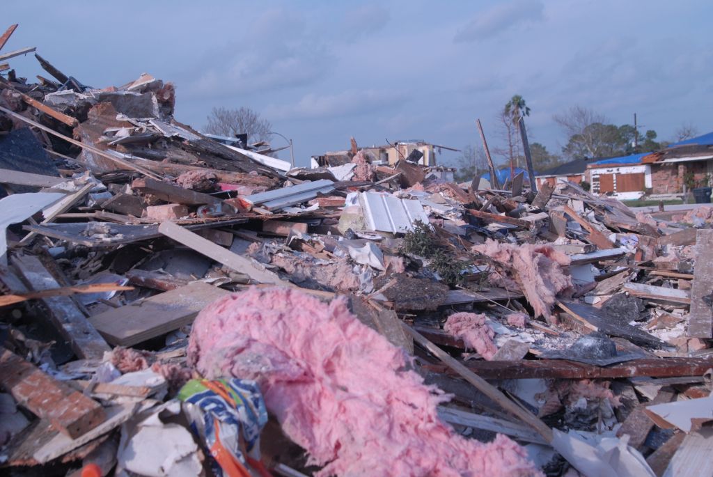 New Orleans East suffers severe damage after a tornado