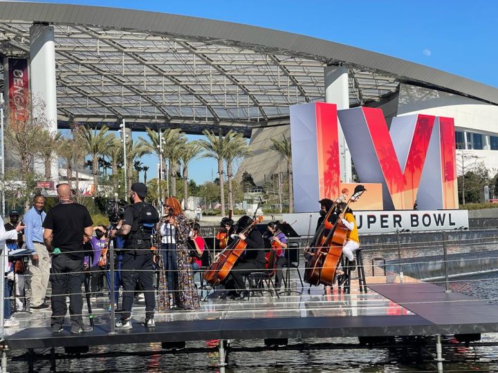 Mary Mary At Super Bowl LVI