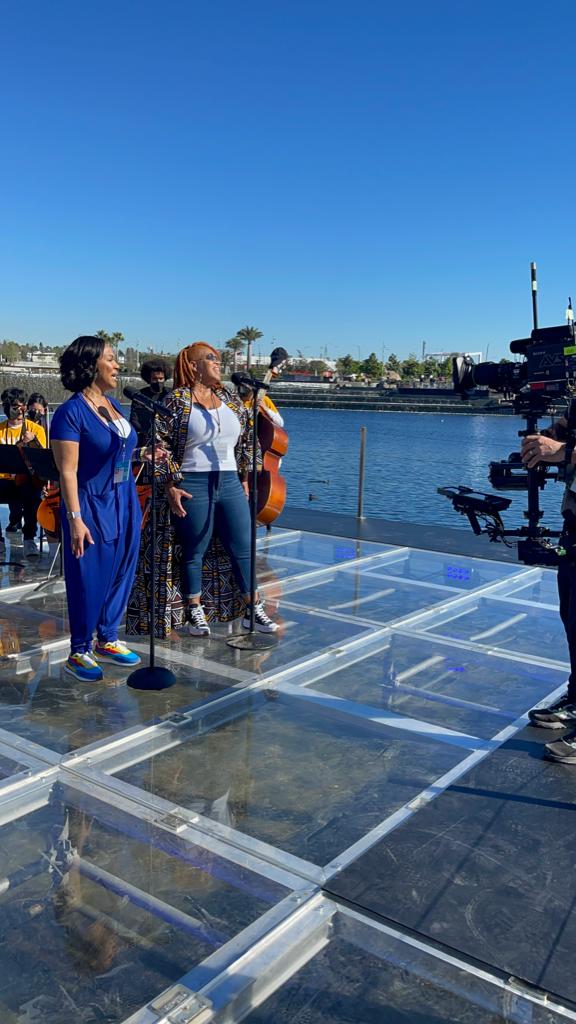 Mary Mary At Super Bowl LVI