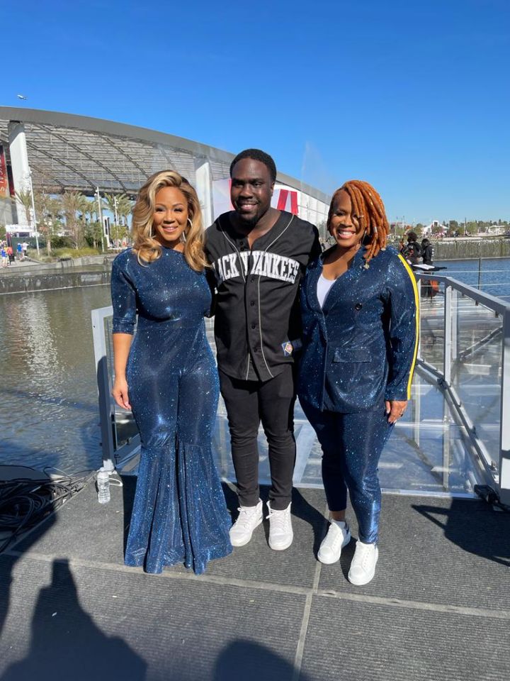 Mary Mary At Super Bowl LVI