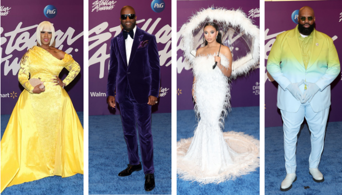 39th Annual Stellar Awards Fashion Collage