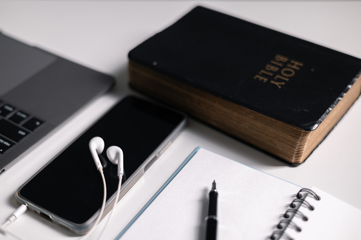 Digital age, many people now worship online, merging faith in God with technology to pray and read the Bible from the comfort of their homes. faith, god, holy, religion, worship, technology, bible.